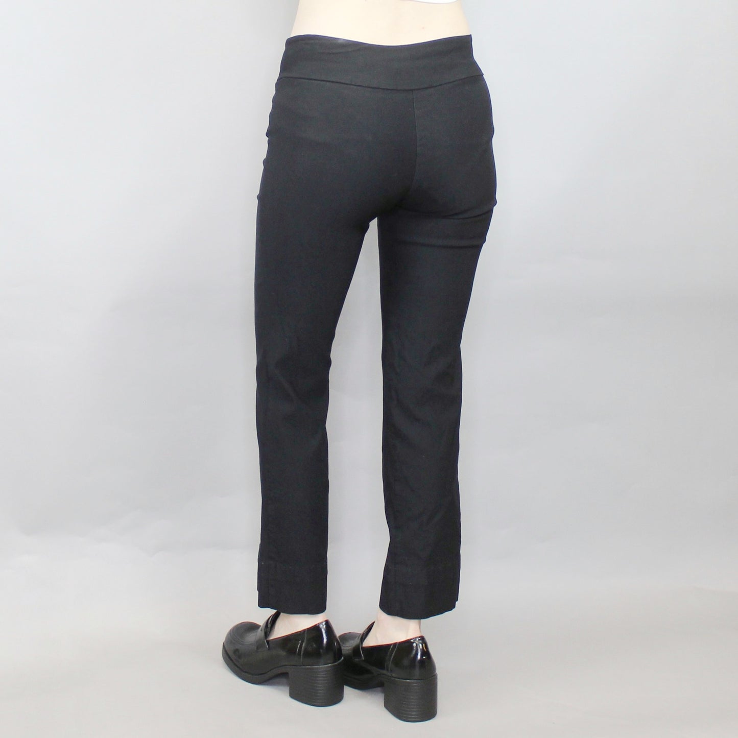 Vintage Y2k Low Rise Boot Cut Black Pants by Iz Byer