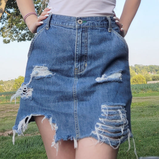 Tommy Jeans Denim Mini Skirt
