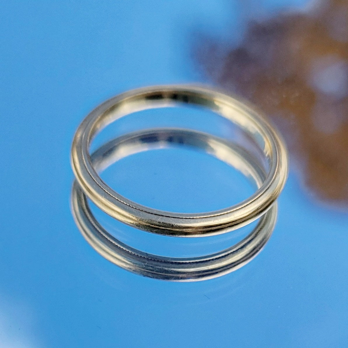 Vintage 40s 14K Gold Wedding Band by Lohengrin