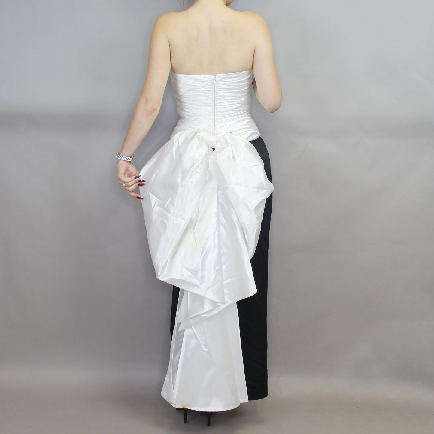Vintage 80s Classy Evening Gown from After Five by Saks Fifth Avenue
