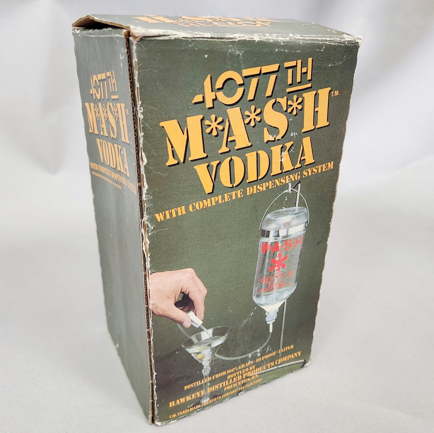 Vintage 80s 4077th M*A*S*H Vodka IV Dispenser