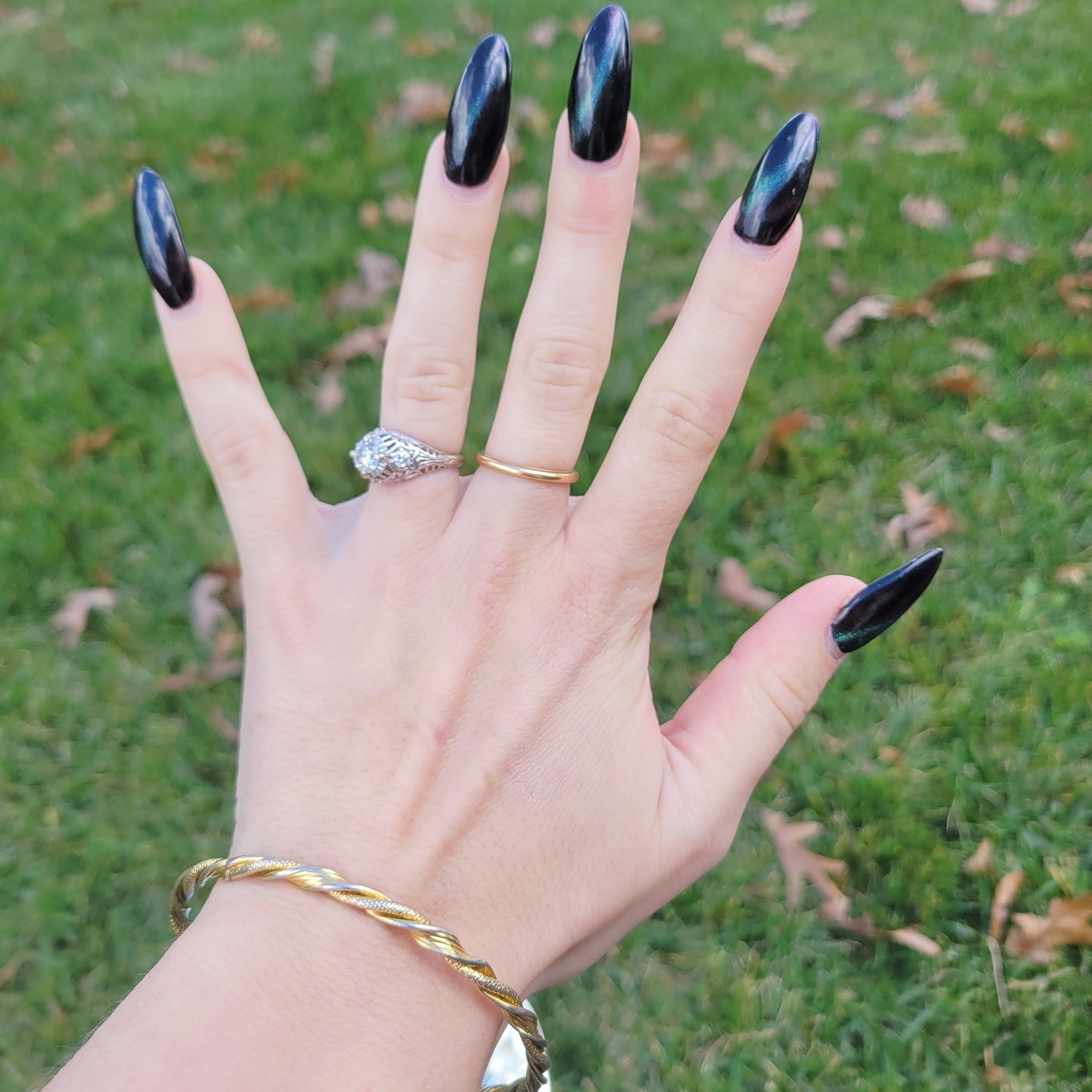 Vintage 40s 14K Gold Wedding Band by Lohengrin