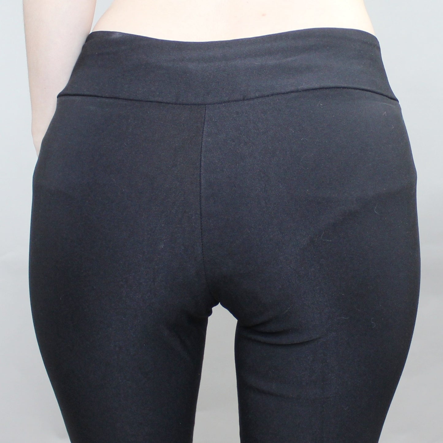 Vintage Y2k Low Rise Boot Cut Black Pants by Iz Byer