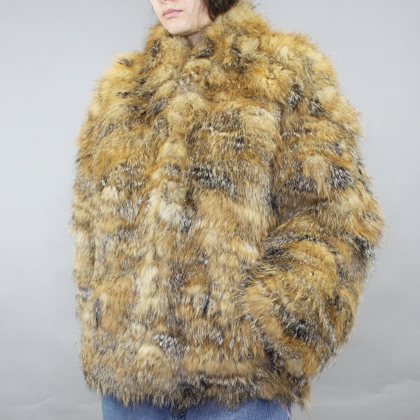 Vintage 70s Groovy Fur Coat