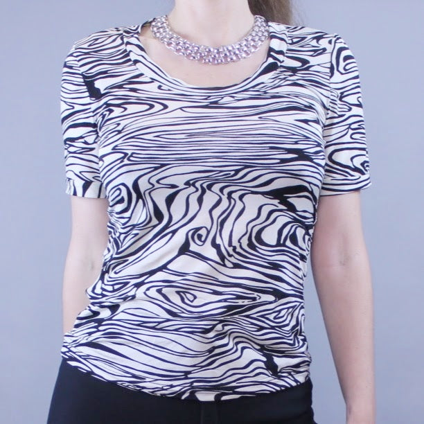 Vintage Y2k Dolce & Gabbana J&ans All Over Print Tee