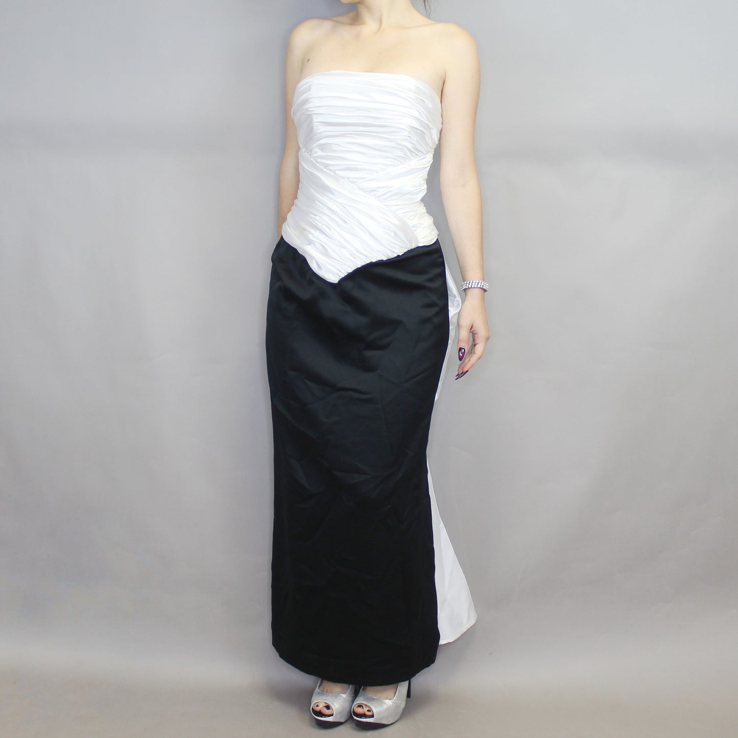 Vintage 80s Classy Evening Gown from After Five by Saks Fifth Avenue