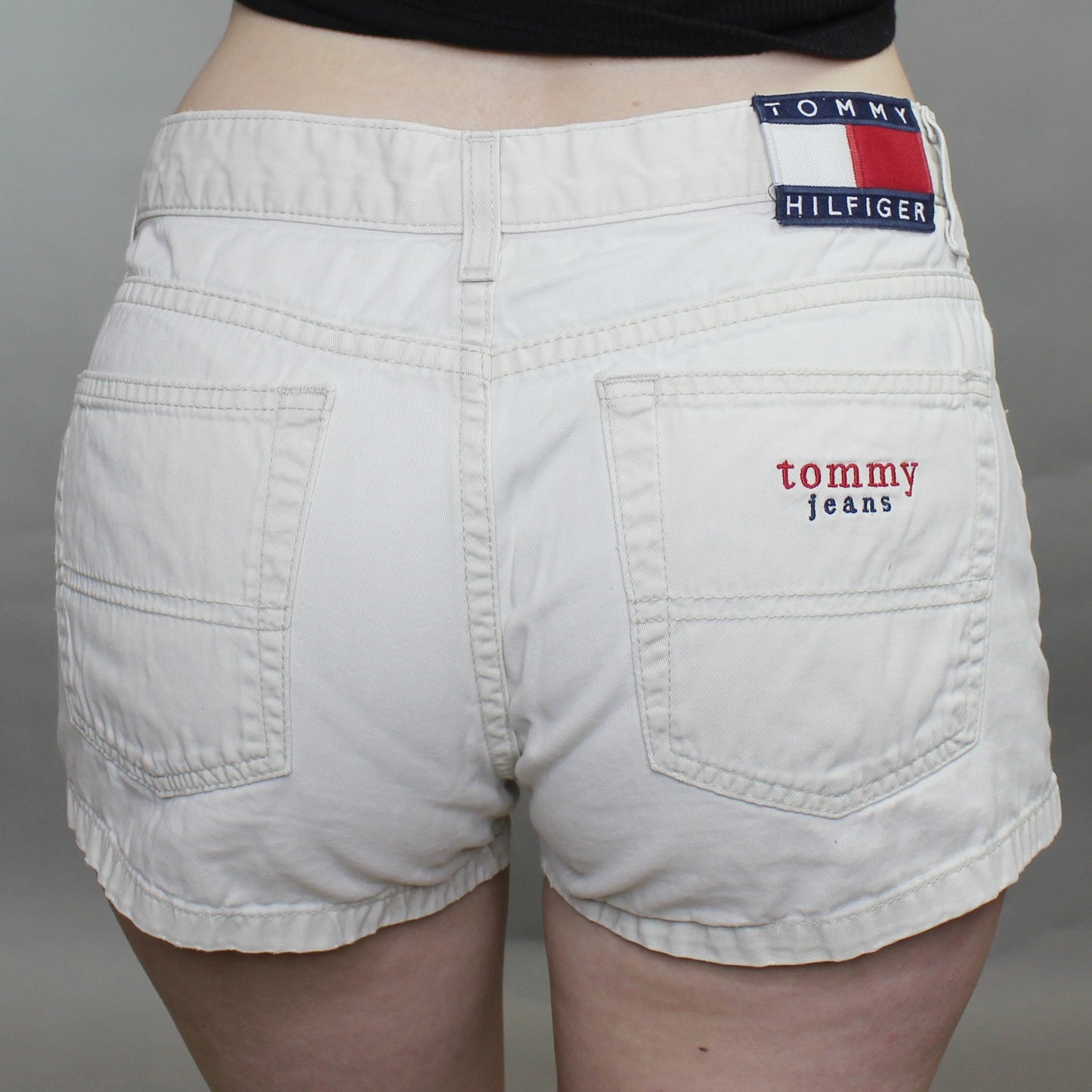 Vintage Y2k Tommy Jeans Low Rise Short Shorts