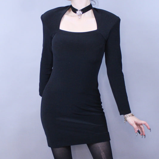 Vintage 80s Bodycon Cocktail Dress from Susan by Night