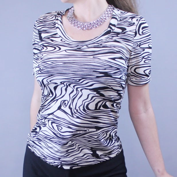 Vintage Y2k Dolce & Gabbana J&ans All Over Print Tee