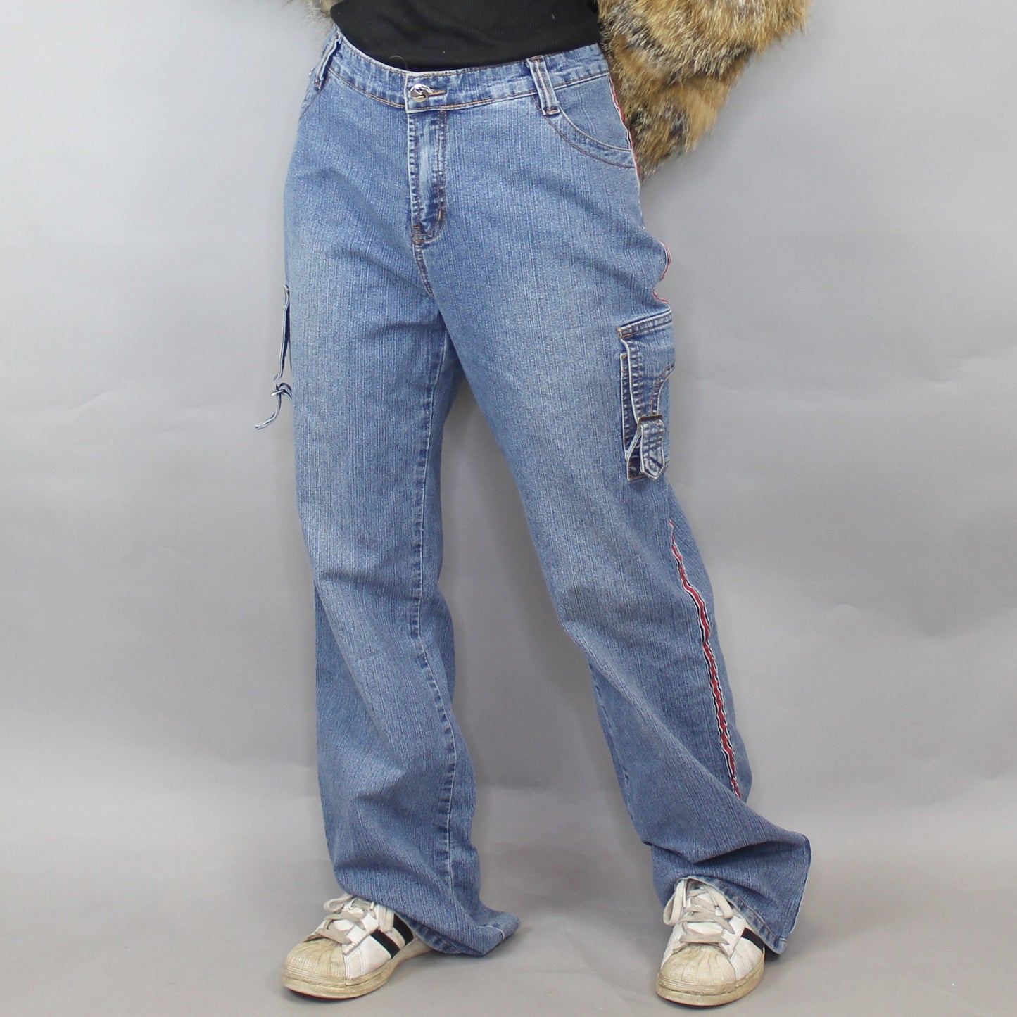 Vintage Y2k Sporty Jeans by Zhuotao Jeans