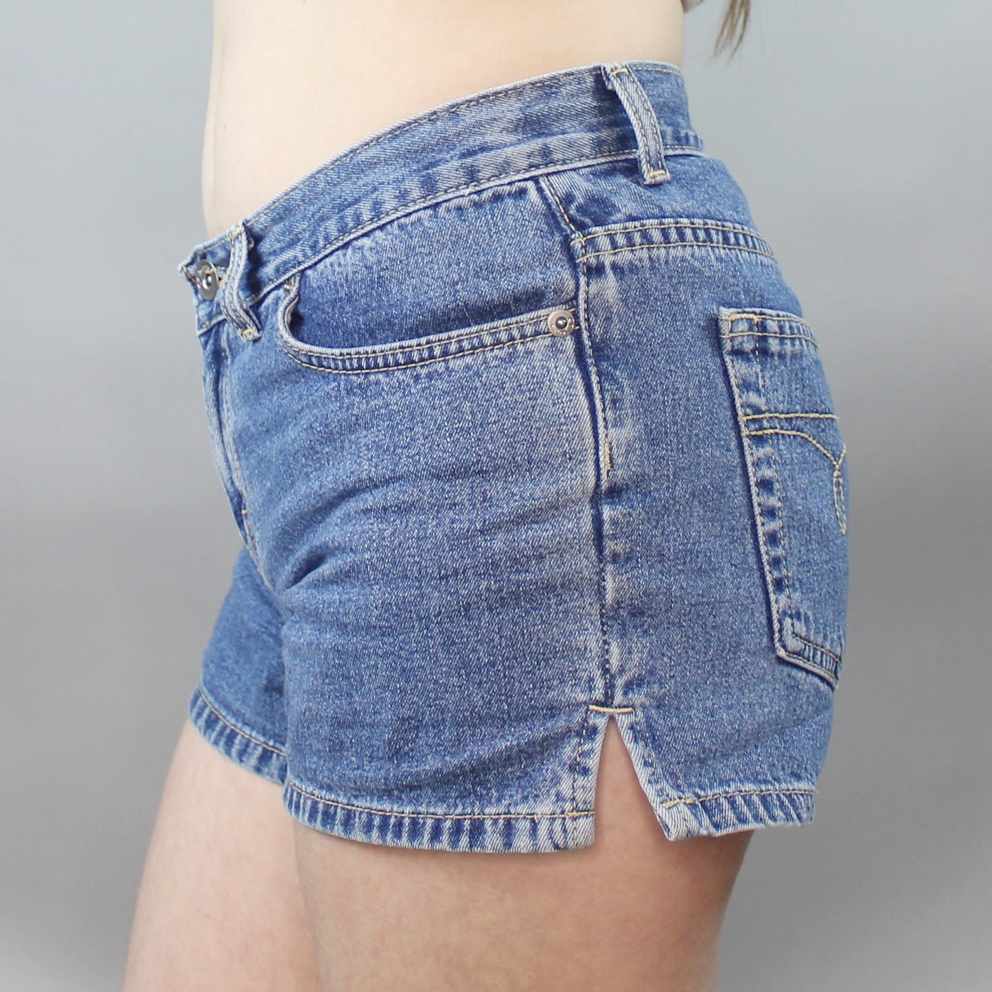 Vintage Y2k Denim Short Shorts by Calvin Klein