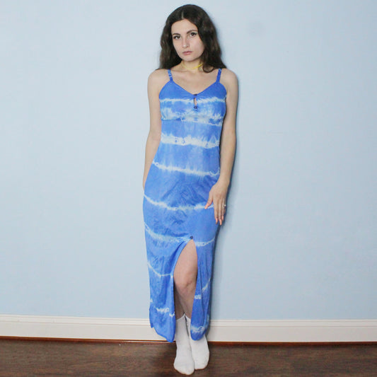 Reworked Vintage 80's Hand Dyed Nightgown by Camelot Apparel Inc.