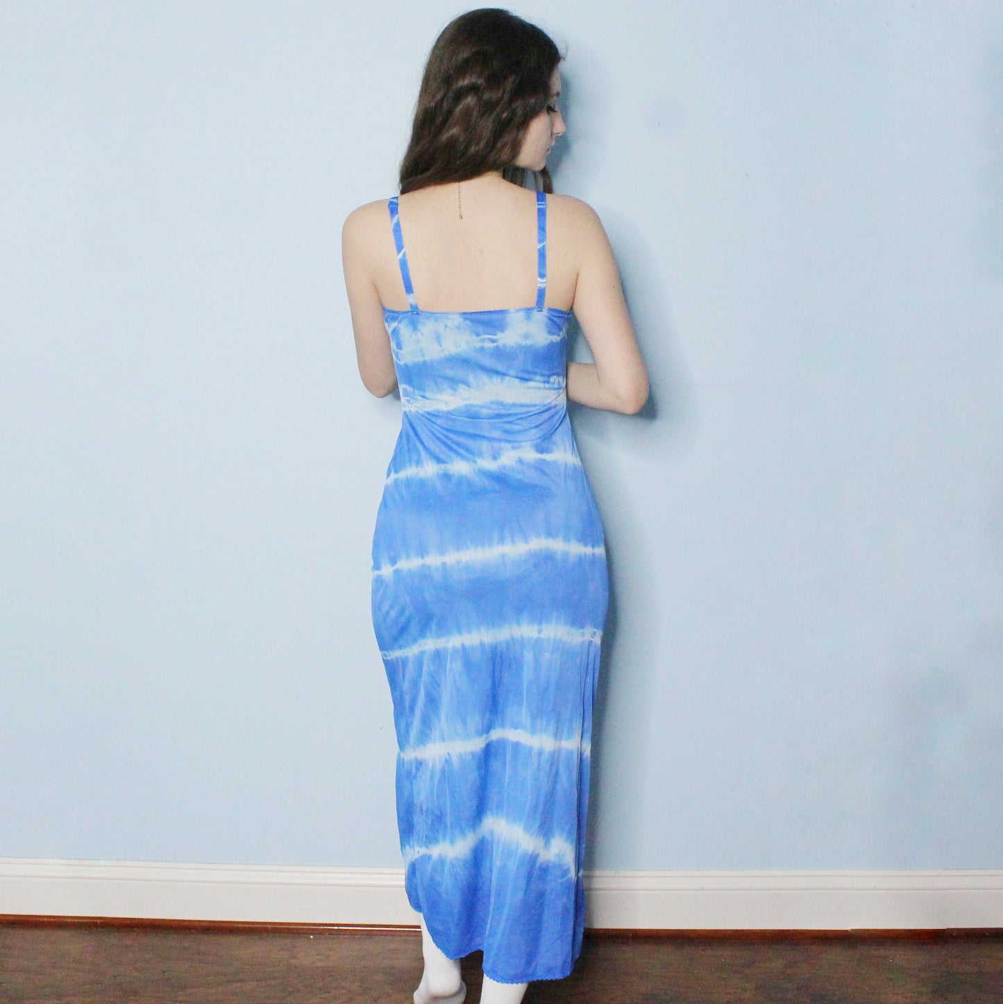 Reworked Vintage 80's Hand Dyed Nightgown by Camelot Apparel Inc.