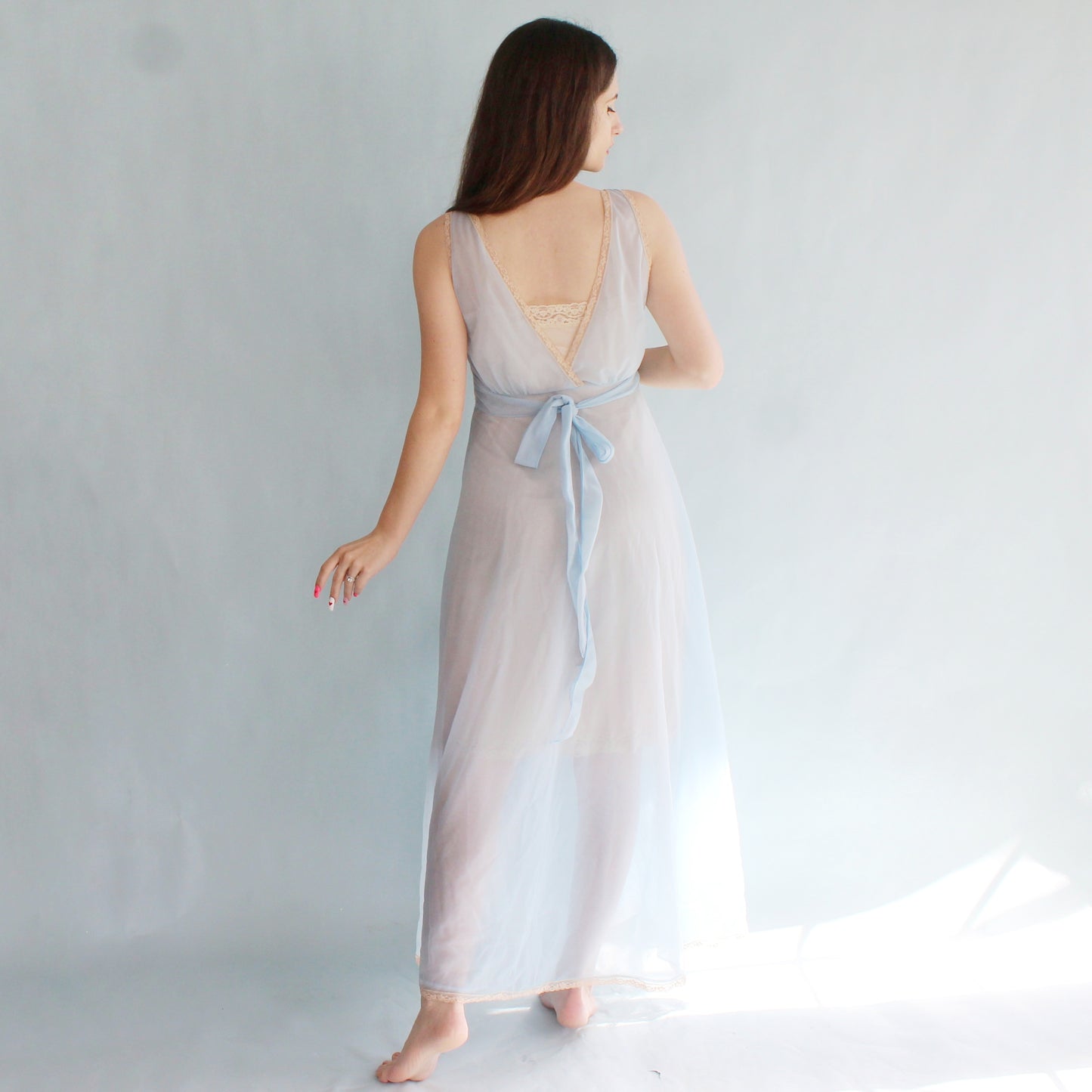 Vintage 60s Sheer Nightgown by Aristocraft