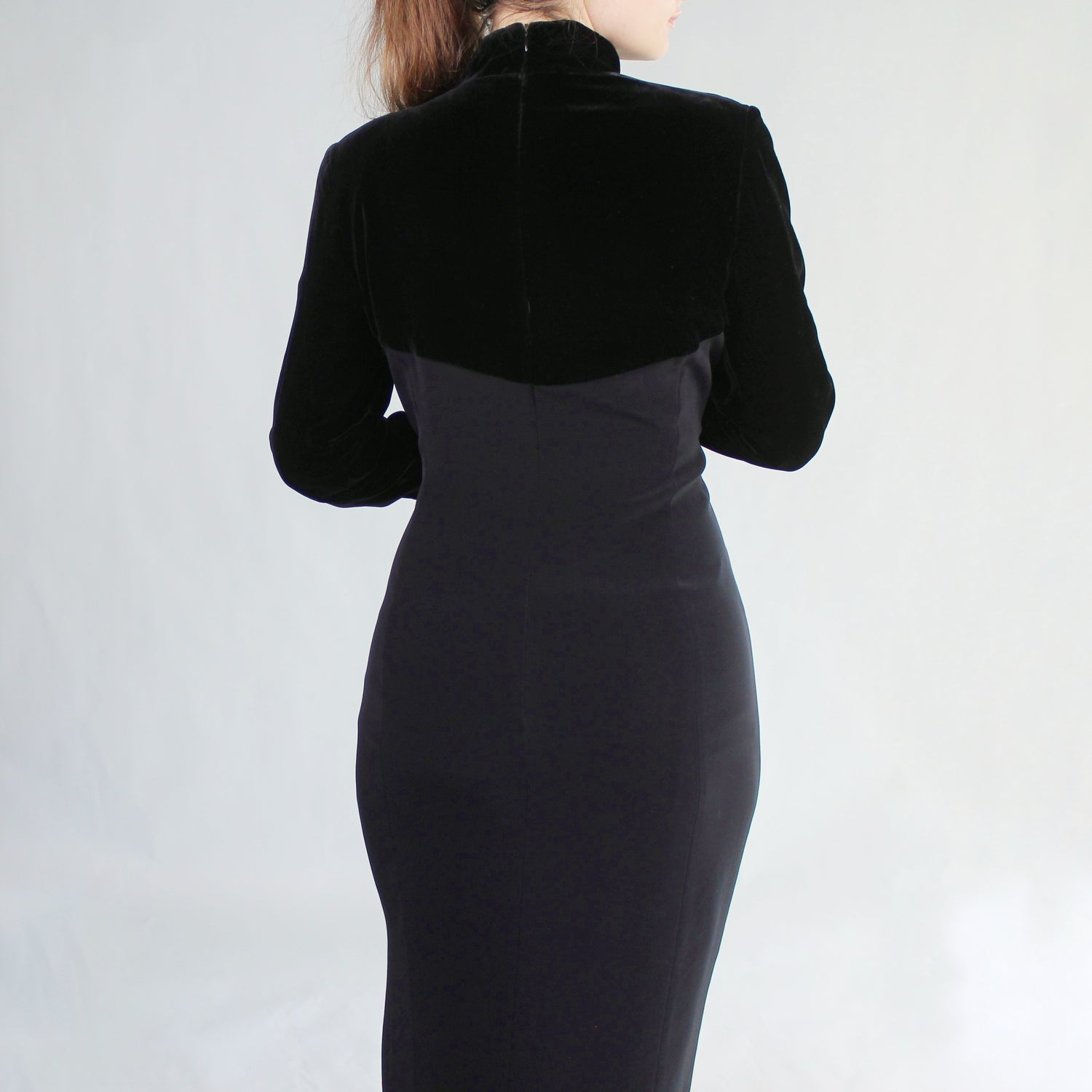 Vintage 90s Black Velvet Gothic Prom Dress by Jones New York Odd Faery Vintage 90s Black Velvet Gothic Prom Dress by Jones New York Odd Faery