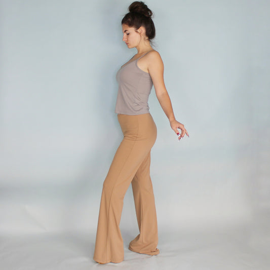 Vintage Y2k Stretchy Flare Pants by Savvy