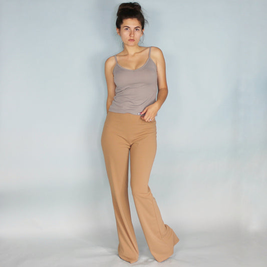 Vintage Y2k Stretchy Flare Pants by Savvy