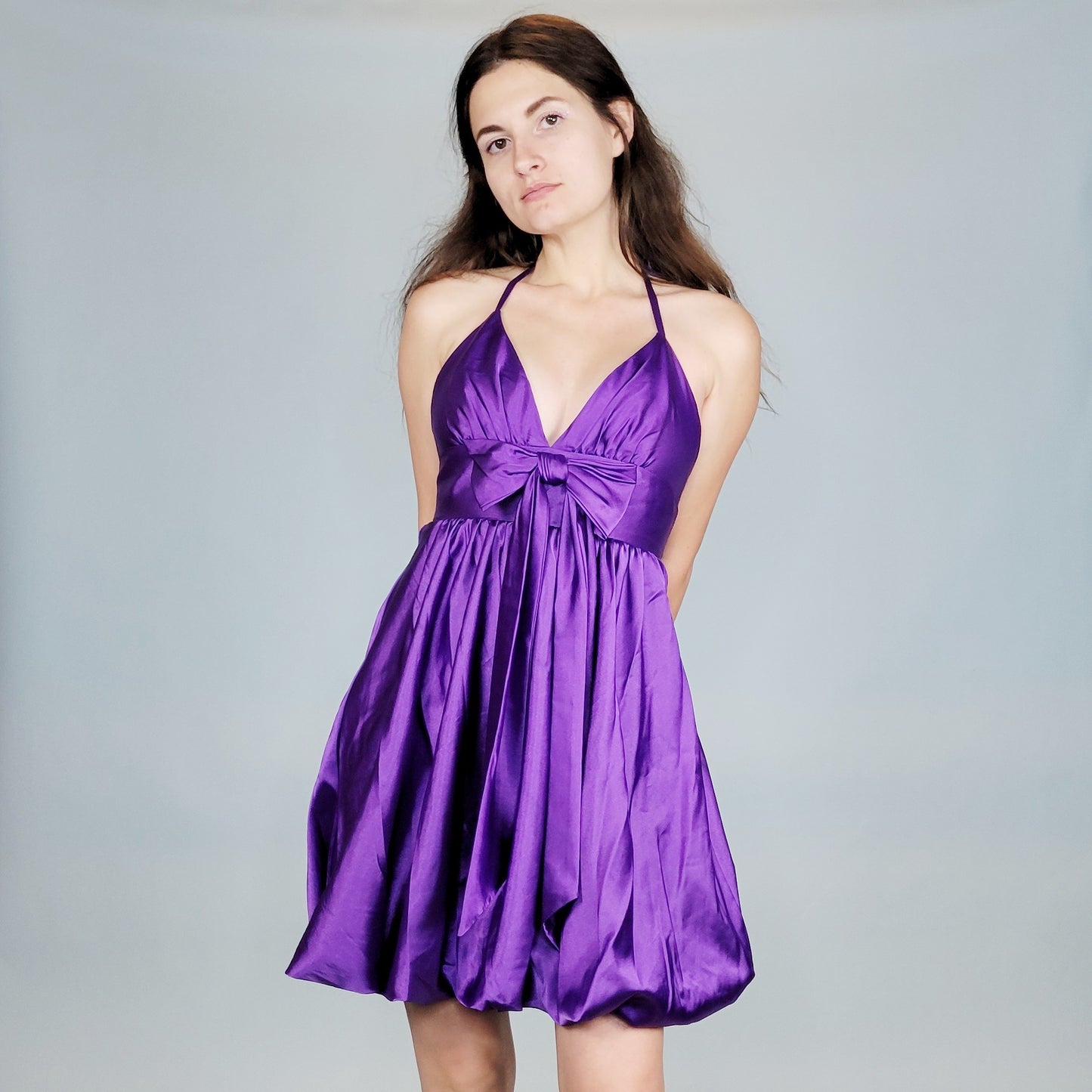 Vintage Y2k Babydoll Bubble Dress by Jessica McClintock