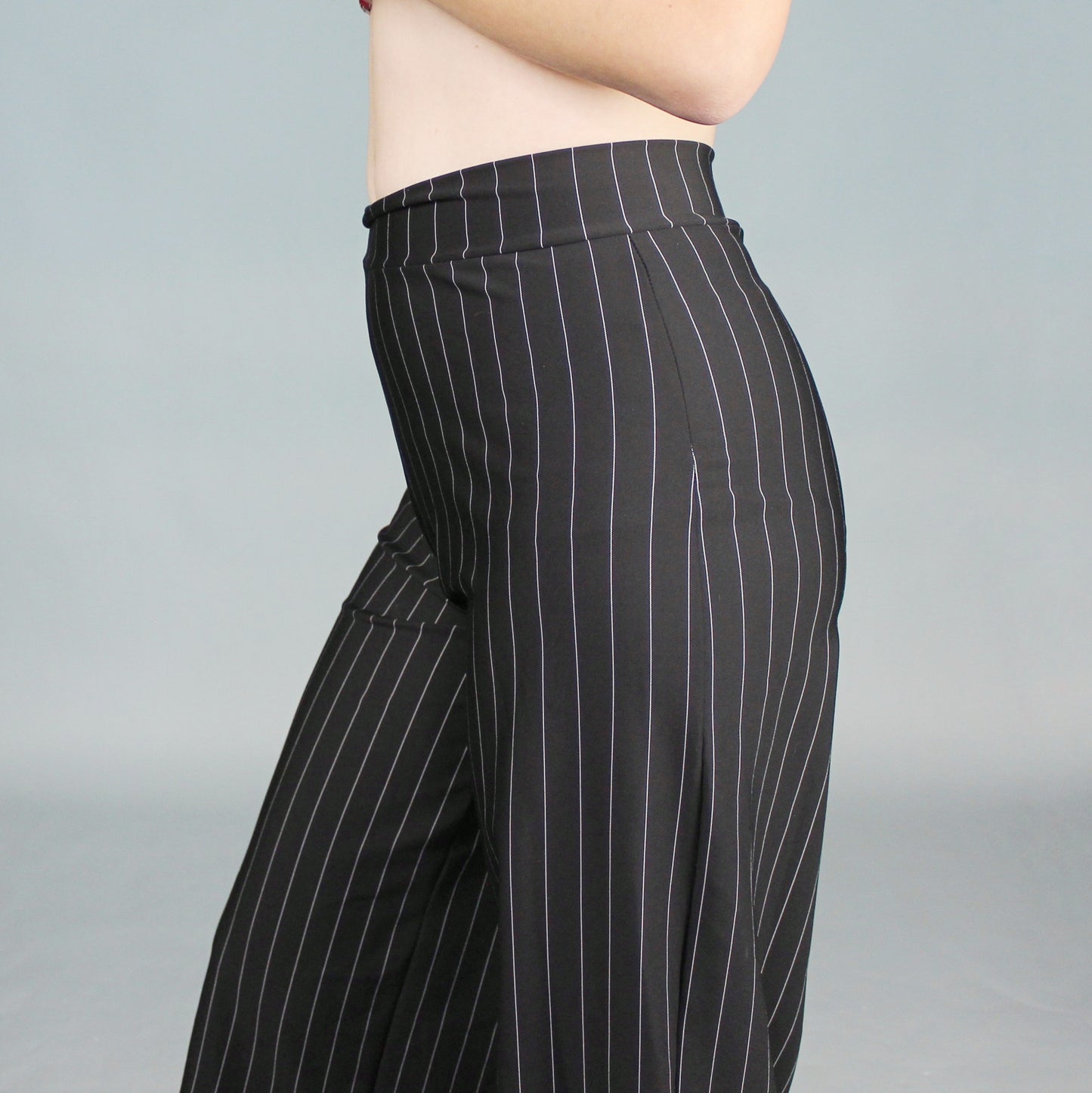 Vintage 80s High Waisted Wide Leg Slacks by Kelle