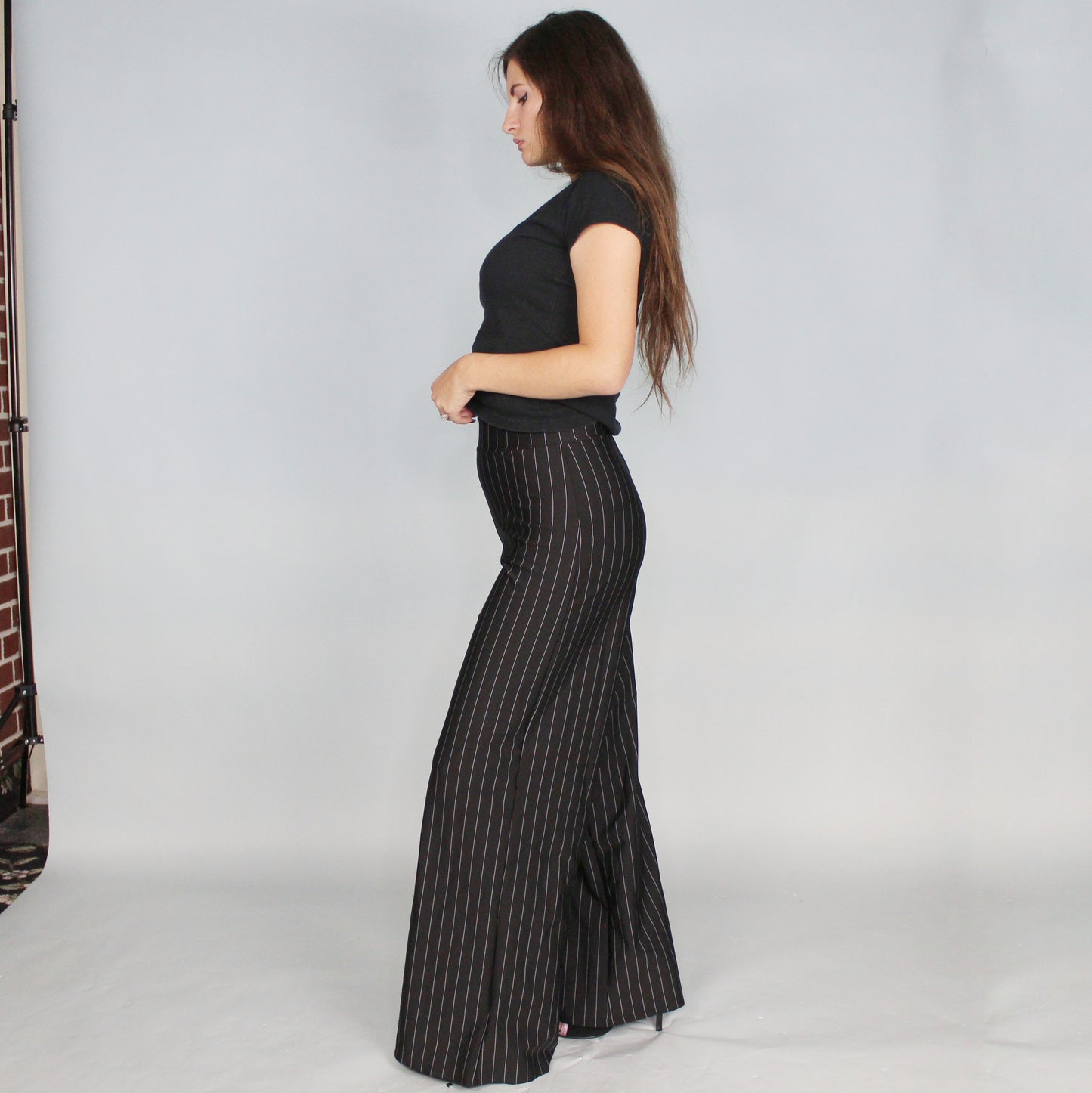 Vintage 80s High Waisted Wide Leg Slacks by Kelle