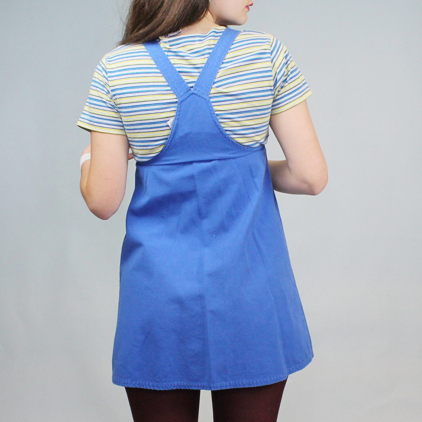 Vintage Y2k Tee & Overall/pinafore dress by Christie Brooks