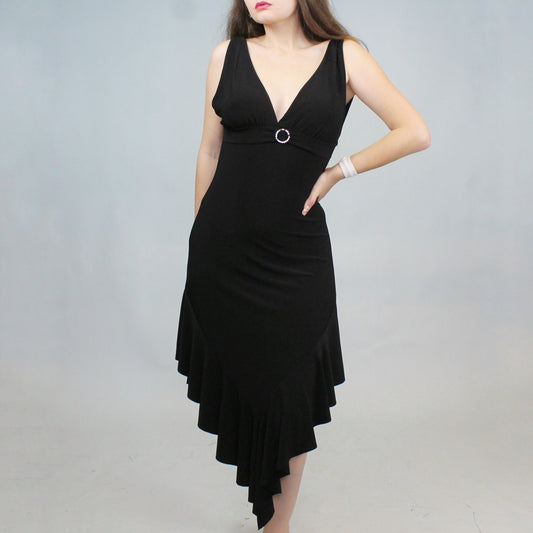 Vintage Y2k Formal Midi Dress by Kieu's