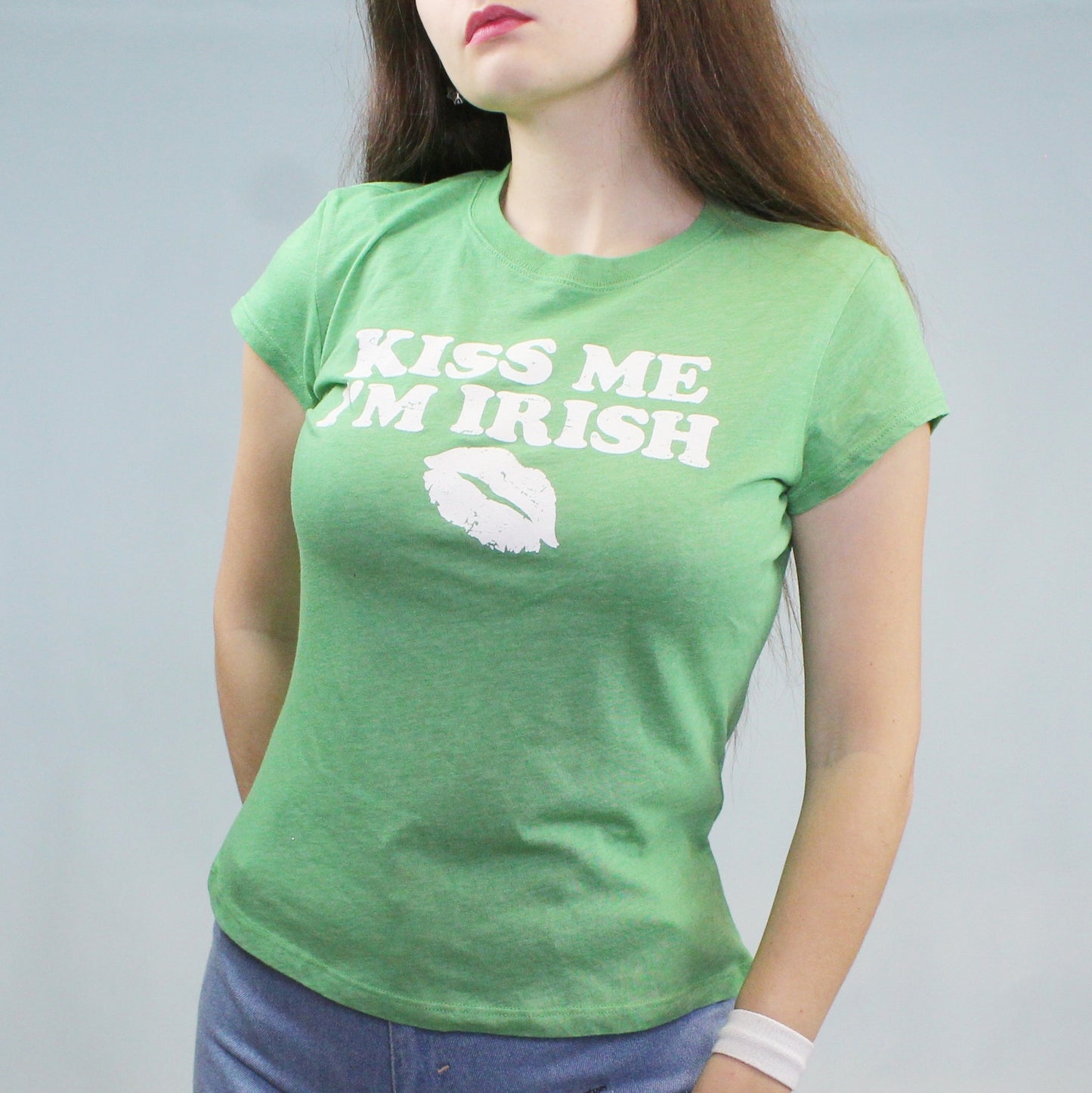 Vintage Y2k "Kiss Me I'm Irish" Tee by Delia's