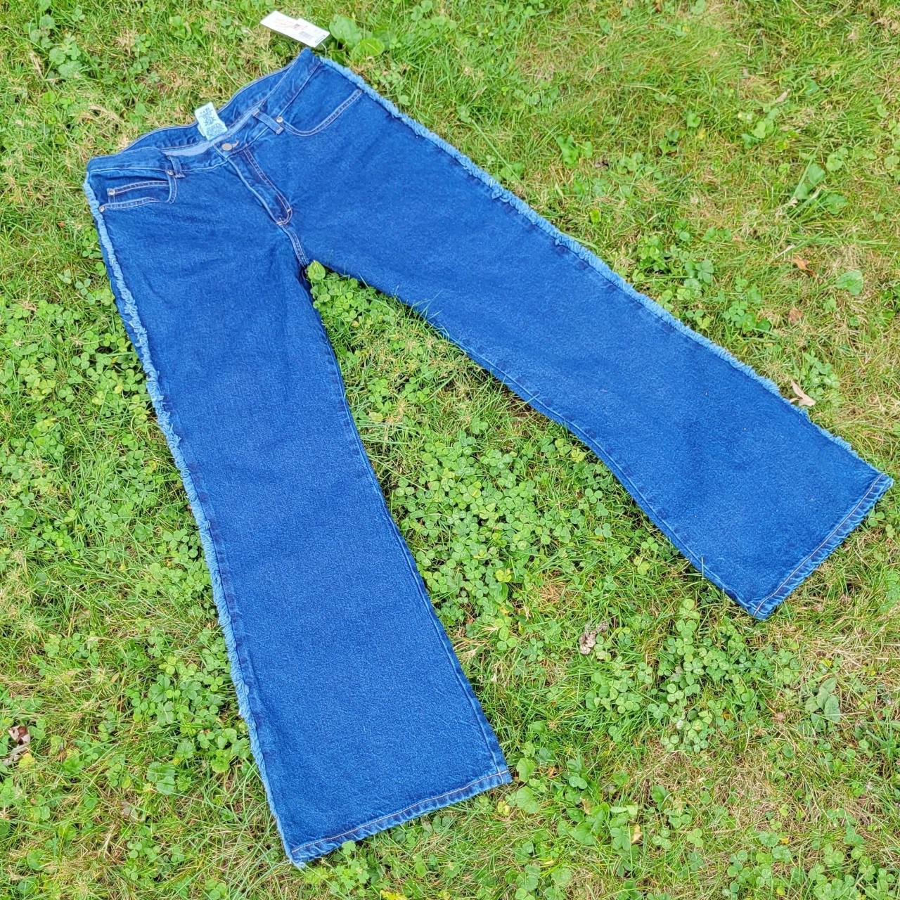 Vintage 90s Deadstock Flare Jeans by Pure Gold 13