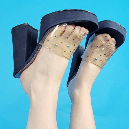 Vintage Y2k Somethin' Else by Skechers Vintage Y2k Mega Platform Heels