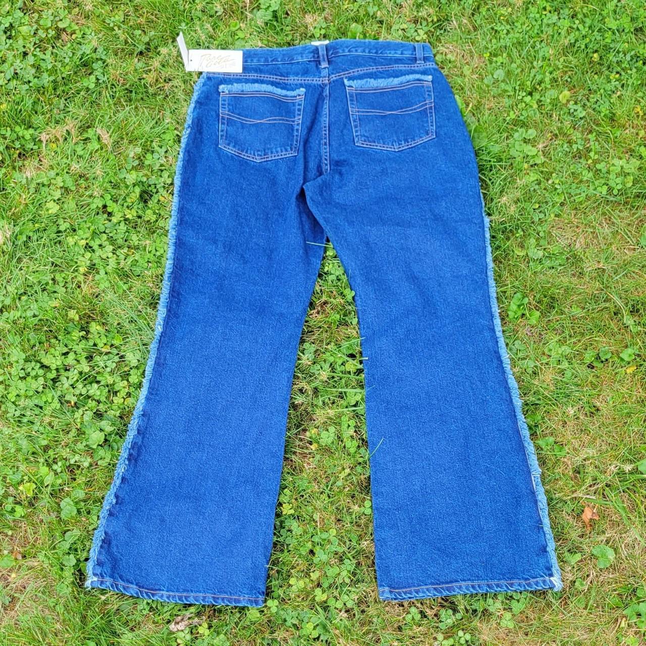 Vintage 90s Deadstock Flare Jeans by Pure Gold 13